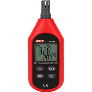 Mini medidor digital de temperatura e humidade (-10..60ºC)
