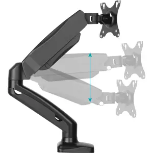 Suporte de mesa articulável para monitores de 13'' a 27'' (33 a 69cm)
