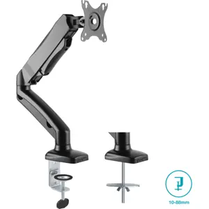 Suporte de mesa articulável para monitores de 13'' a 27'' (33 a 69cm)