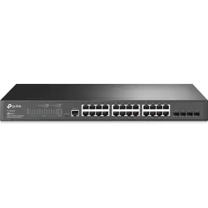 Switch 24P + 4 SFP Gigabit Gerenciável L2+, montável em Rack