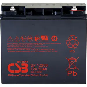 Bateria de Chumbo (Pb) 12V 20Ah - 181x76x167mm