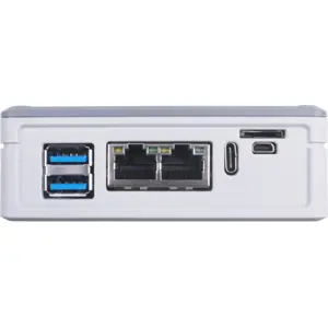 Caixa c/ dissipação em liga alumínio p/ Raspberry Pi CM4 Dual Gigabit Ethernet Carrier Board