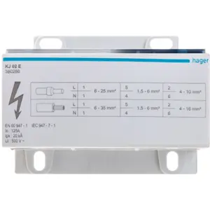 Repartidor 3P+N 125A 4x8/11 Ligações 5.5M