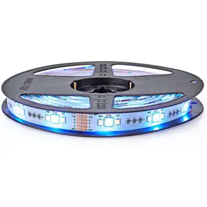 Fita de LEDs RGB+W CCT (3000..6000K) inteligente Wi-Fi 24VDC IP65 - 5.0m (compatível c/ Tuya) SmartLife