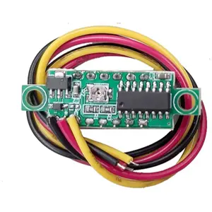 Voltímetro LED mini 0.28'' 0..30VDC (3 dígitos) - verde
