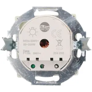 Regulador de Fluxo luminoso (dimmer) de embutir 230VAC [60-300W] 56x56mm