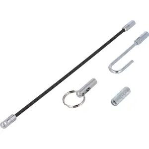 Kit Varetas Guia em fibra de vidro passa-cabos Ø5mm - 10m (10x1m)