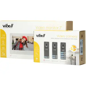 Kit videoporteiro modular NOVEO c/ display 7'' (4 fios)