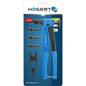 Alicate de rebitar porcas de cravar profissional (M3-M6)