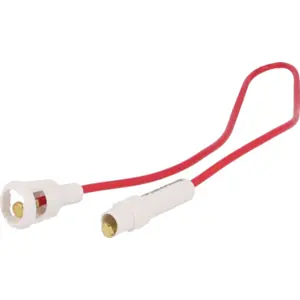 Porta-fusível para fusíveis cilíndricos Ø5x20mm com fios 285mm 250VAC 5A
