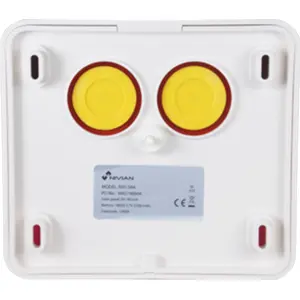 Sirene exterior Solar sem fios 100dB c/ Luz e bateria para alarme Nivian Smart