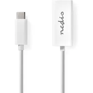 Adaptador/conversor USB-C 3.1 macho -> Ethernet RJ45 1 Gbps