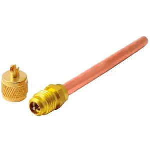 Tubo de carga c/ válvula Schrader universal