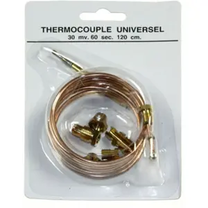 Termopar universal c/ 5 porcas - 1200mm