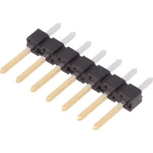 Barra de 7 pinos macho (1x7) 2.54 mm para PCB