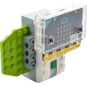 Caixa transparente para Micro:bit compatível com LEGO