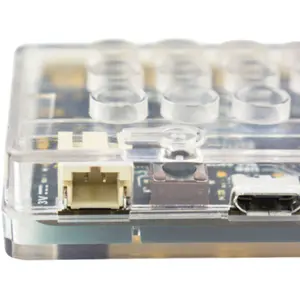 Caixa transparente para Micro:bit compatível com LEGO