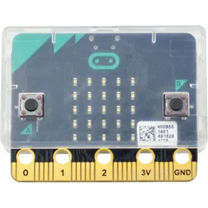 Caixa transparente para Micro:bit compatível com LEGO