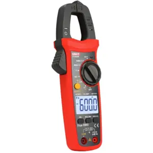 Pinça amperimétrica (400Aac/dc 600Vac/dc 40MΩ Cap. Hz/% °C T-RMS Auto-Range Min/Max NCV)