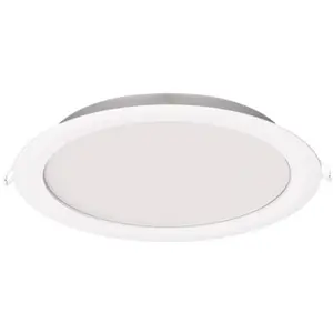 Downlight LED 230VAC 20W 1600Lm CCT 3000/4000/6500K Ø190x49mm (Ø175mm) - con driver incorporado