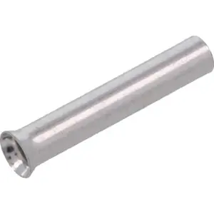 Ponteira não isolada para fio 1.5mm² 12mm