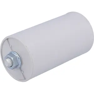 Condensador para motor 2uF 450V Ø30x57mm - c/ terminais 6.3mm e parafuso M8