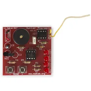 Mini sintetizador digital de áudio JUNIOR THEREMIN - MadLab