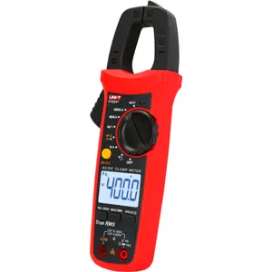 Pinça amperimétrica (400Aac/dc 600Vac/dc 40MΩ Cap. Hz T-RMS Auto-Range Min/Max NCV)