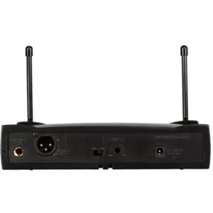 Sistema de microfone de mão sem fios com receptor UHF