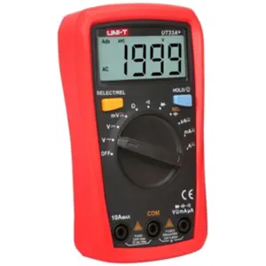 Multímetro digital (600Vac/dc 10Aac/dc 200MΩ Cap. Auto-Range)
