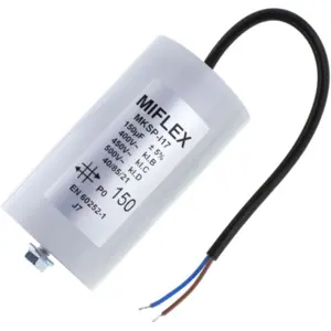 Condensador para motor 150uF 400V Ø65x119mm