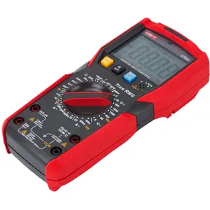 Multímetro digital (VAC/DC=1000V, IAC/DC=20A Ω=60M Cap., Hz, °C, hFE, T-RMS, NCV)