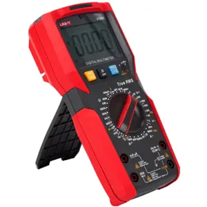 Multímetro digital (VAC/DC=1000V, IAC/DC=20A Ω=60M Cap., Hz, °C, hFE, T-RMS, NCV)