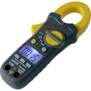 Pinça amperimétrica (400Aac/dc 600Vac/dc 40MΩ Cap. Hz/% °C NCV)