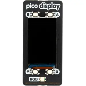 Módulo com ecrã LCD IPS 1.14'', 4 botões e LED RGB para Raspberry Pi Pico