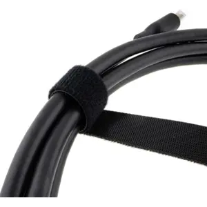 Fita velcro preta macho/fêmea 20mmx5m