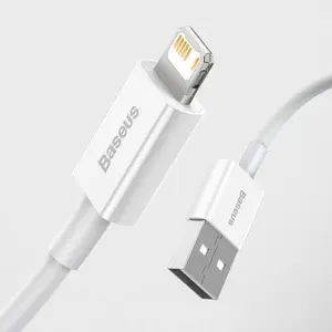Cabo de dados e carregamento USB-A -> Lightning 2.4A - 1.0m