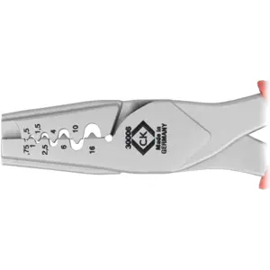 Alicate de cravar ponteiras 0.5...16 mm²