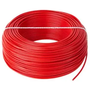 Fio eléctrico multifilar V 0.75mm² vermelho - H05V-K [rolo 200m]