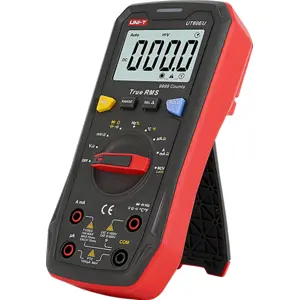 Multímetro Digital (1000Vac/dc 10Aac/dc 100MΩ Cap. Hz/% °C T-RMS Auto-Range NCV)