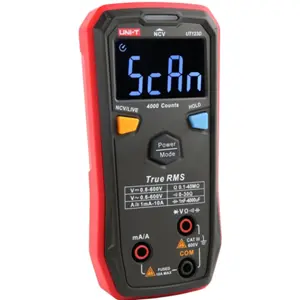 Multímetro Digital (600Vac/dc 10Aac/dc 40MΩ Cap. T-RMS Auto-Range NCV) inteligente