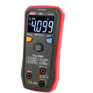 Multímetro Digital (600Vac/dc 10Aac/dc 40MΩ Cap. T-RMS Auto-Range NCV) inteligente