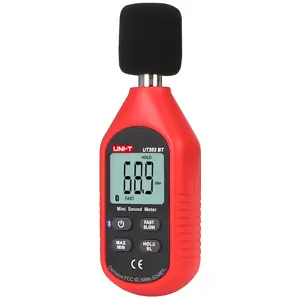 Mini Sonómetro 30..130dB com Bluetooth
