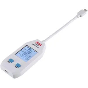 Medidor de tensão corrente e carga USB-C (USB Tester) c/ memória
