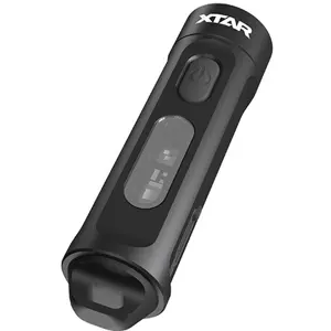 Lanterna LED RGB + UV + Cree XP-G3 em alumínio mini (porta-chaves) - 500lm