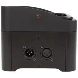 Projetor LED de chão/suspenso DMX 4x4W RGB-UV 230VAC c/ comando