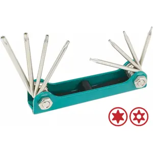 Conjunto 8-em-1 de chaves Torx