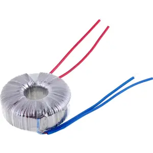 Transformador toroidal 100VA 230VAC 19V 5.26A Ø97x40mm
