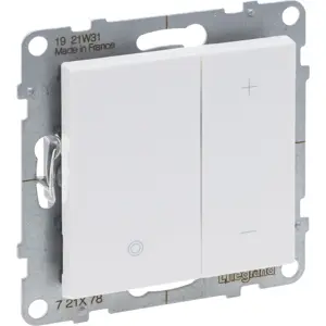 Variador com comando por teclas 240V AC 50Hz (s/ neutro) - Branco