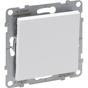 Inversor de grupo 10A 250V AC c/ ligadores de parafusos - Branco